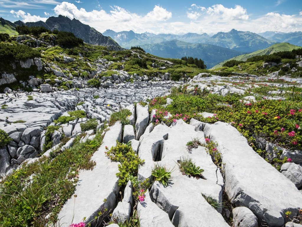 Die Karstlandschaft im Steinernen Meer