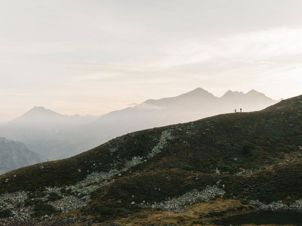 Morgenstimmung am Berggeistweg.