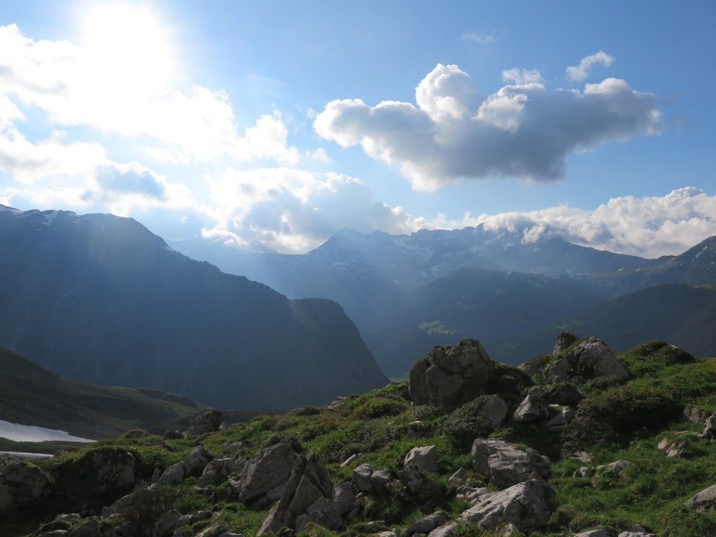 Auf dem Weg zum Omershorn