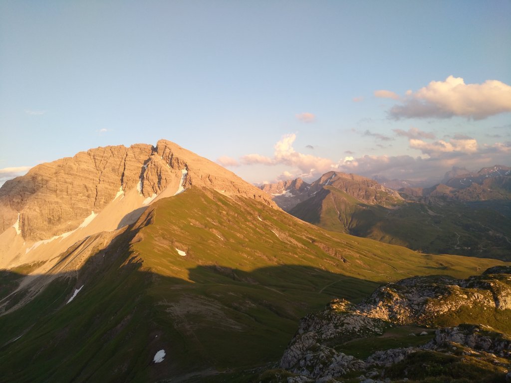 Rüfispitze am Abend