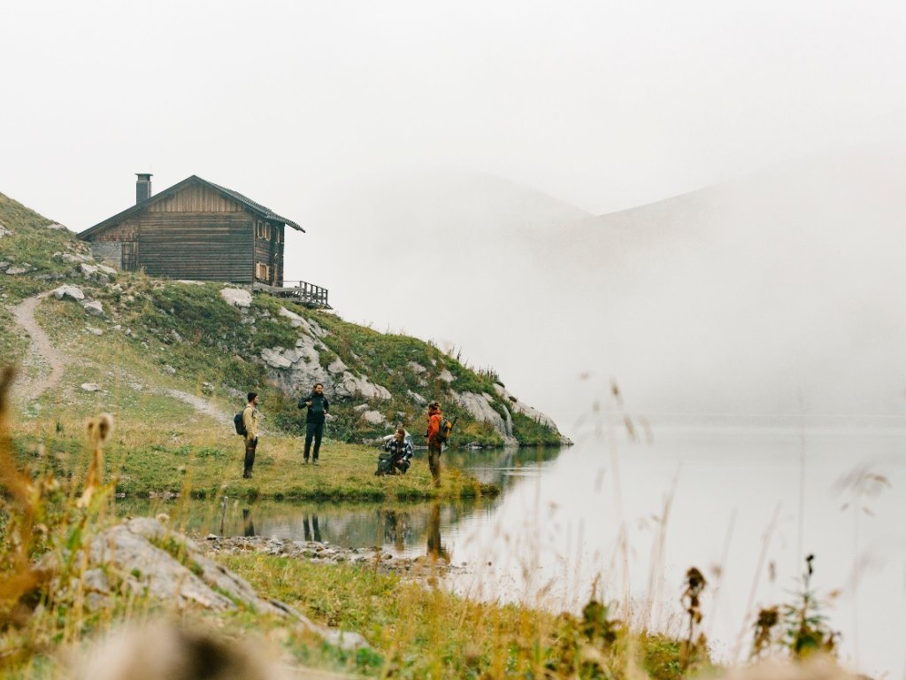 Hier beginnt der letzte Aufstieg Richtung Madlochjoch